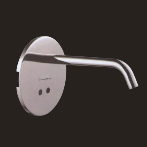 Wall mounted automatic sensor water faucet