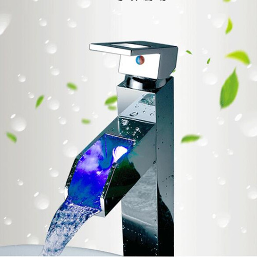 S98 LED faucet three color hydroelectric power